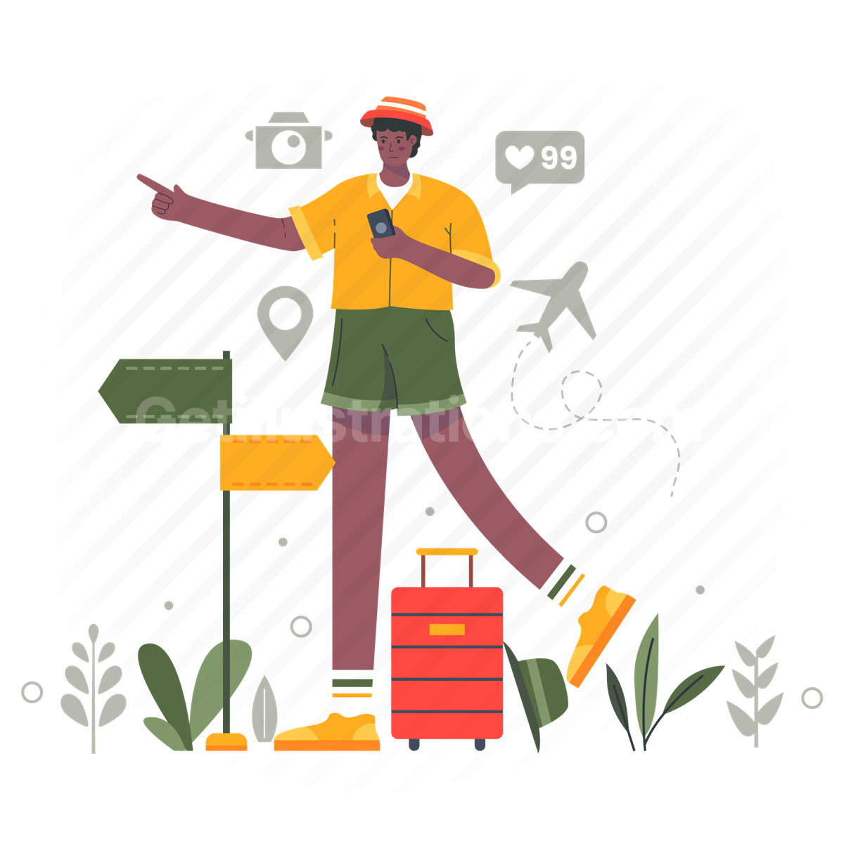 travelling, airport, luggage, baggage, direction, rating, marker, pin, man, people